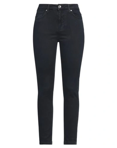 Shop Take-two Woman Jeans Midnight Blue Size 29 Cotton, Elastane