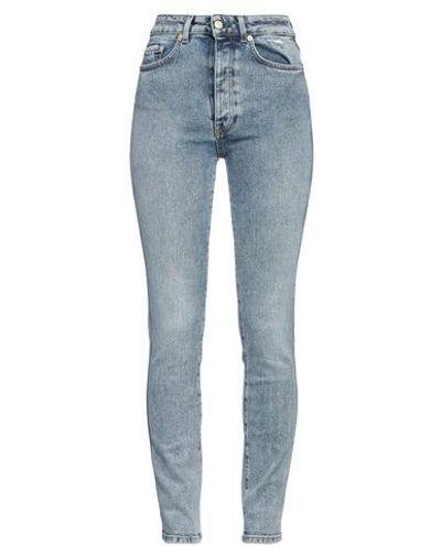 Eytys Woman Jeans Blue Size 28w-32l Cotton, Elastane In Blue