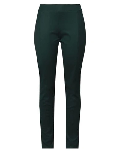 Massimo Alba Woman Pants Emerald Green Size 2 Virgin Wool, Polyamide, Elastane In Green