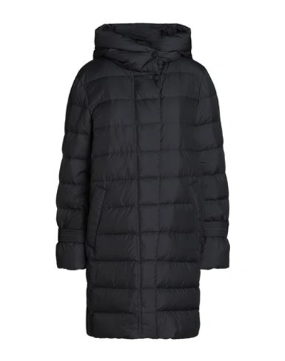 Woolrich Down Jacket "ellis" In Black