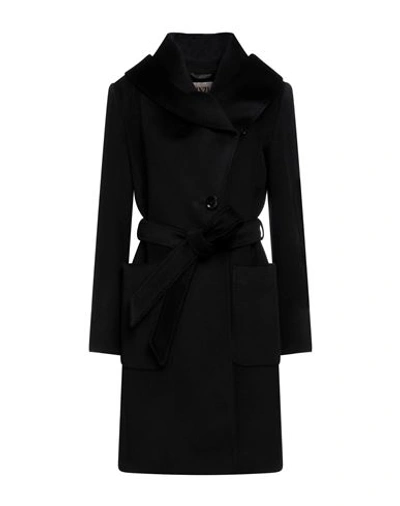 Shop Cinzia Rocca Woman Coat Black Size 10 Wool