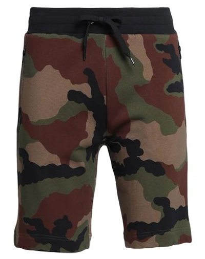 Shop Moschino Man Sleepwear Military Green Size M Cotton, Elastane