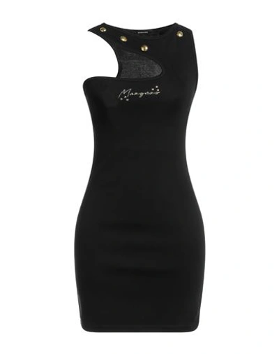 Shop Mangano Woman Mini Dress Black Size M Cotton