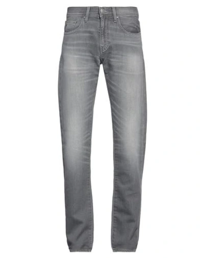 Shop Armani Exchange Man Jeans Grey Size 29 Cotton, Polyester, Elastane