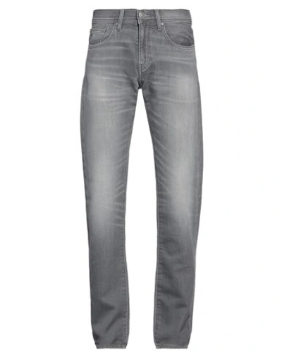 Armani Exchange Man Jeans Grey Size 29 Cotton, Polyester, Elastane In Grey