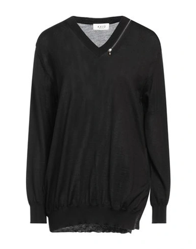 Shop Aviu Aviù Woman Sweater Black Size 6 Virgin Wool, Silk