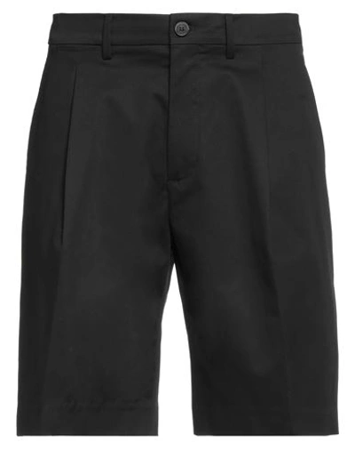 Shop Golden Goose Man Shorts & Bermuda Shorts Black Size 36 Cotton, Elastane
