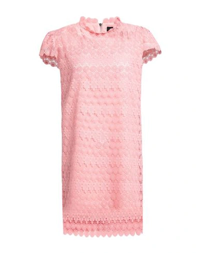 Shop Nora Barth Woman Mini Dress Pink Size 8 Polyester, Elastane