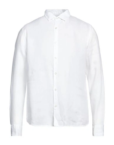 Shop Altea Man Shirt White Size L Linen