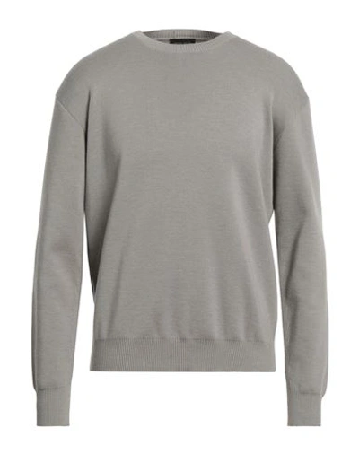 Shop Roberto Collina Man Sweater Light Grey Size 42 Merino Wool