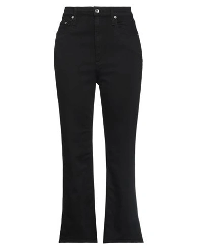 Shop Rag & Bone Woman Denim Pants Black Size 26 Viscose, Cotton, Lyocell, Polyester, Elastane