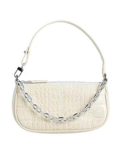 Shop Max Mara By Far Woman Handbag Cream Size - Bovine Leather In White