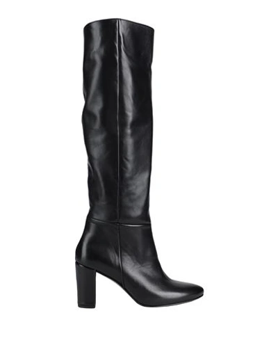 Shop L'arianna Woman Boot Black Size 7 Soft Leather