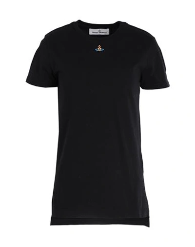 Shop Vivienne Westwood Woman T-shirt Black Size S Cotton