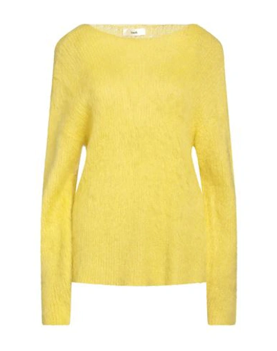Shop Suoli Woman Sweater Acid Green Size 8 Wool, Alpaca Wool, Mohair Wool, Polyamide, Viscose