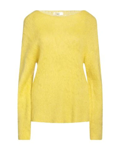 Suoli Woman Sweater Lime Green Size 8 Wool, Alpaca Wool, Mohair Wool, Polyamide, Viscose In Green