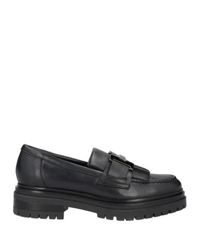 Shop Bruglia Woman Loafers Black Size 11 Soft Leather
