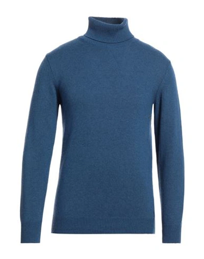 Shop Tsd12 Man Turtleneck Pastel Blue Size Xl Wool, Viscose, Polyamide, Cashmere
