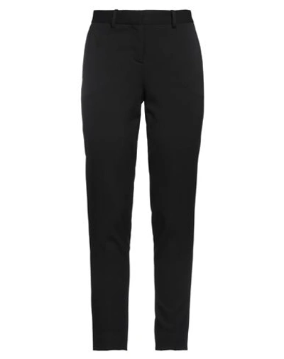 Shop Versace Woman Pants Black Size 8 Wool, Elastane