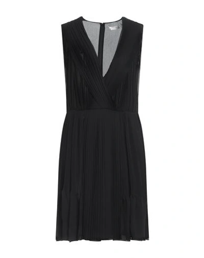 Shop Chloé Woman Mini Dress Black Size 8 Polyester