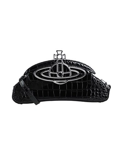 Shop Vivienne Westwood Handbag Black Size - Bovine Leather