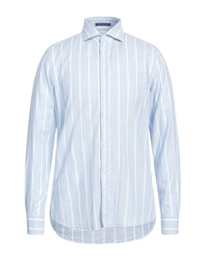 Shop B.d.baggies B. D.baggies Man Shirt Sky Blue Size 15 ½ Cotton, Linen