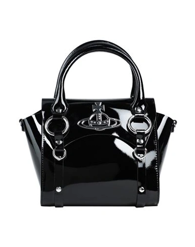 Shop Vivienne Westwood Handbag Black Size - Leather