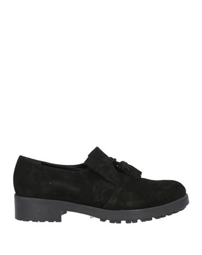 Shop Bruglia Woman Loafers Black Size 7 Soft Leather