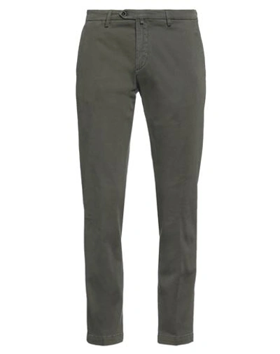 Shop Briglia 1949 Man Pants Dark Green Size 33 Cotton, Elastane