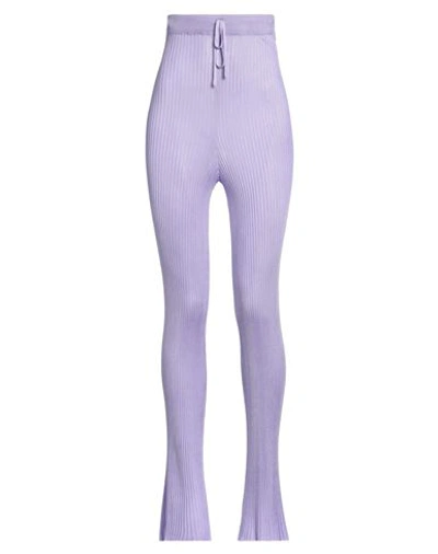 Shop Marques' Almeida Woman Pants Light Purple Size M Viscose
