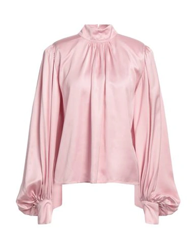Shop Maria Vittoria Paolillo Mvp Woman Top Pink Size 8 Viscose, Polyester