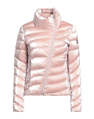 Colmar Woman Down Jacket Blush Size 10 Polyamide In Pink