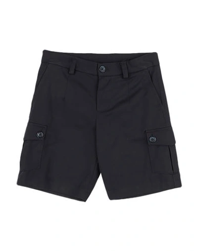 Shop Dolce & Gabbana Toddler Boy Shorts & Bermuda Shorts Midnight Blue Size 7 Paper, Elastane