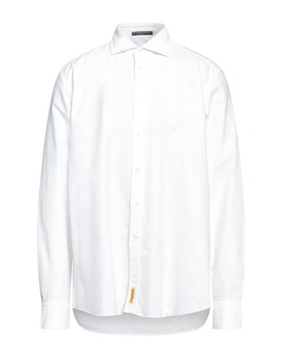Shop B.d.baggies B. D.baggies Man Shirt White Size Xxl Cotton