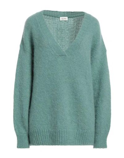 Shop American Vintage Woman Sweater Light Green Size Xs/s Mohair Wool, Polyamide, Elastane