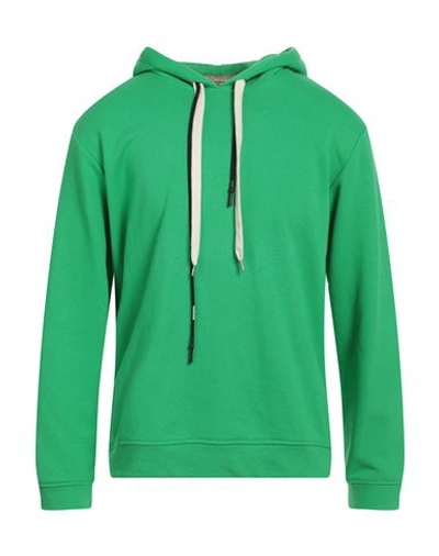 Shop Imperial Man Sweatshirt Green Size Xs Cotton, Polyester