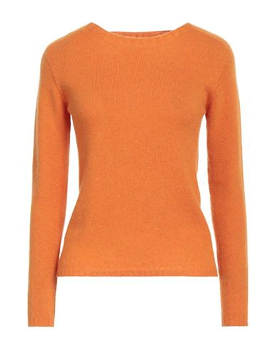 Shop Jucca Woman Sweater Orange Size S Cashmere