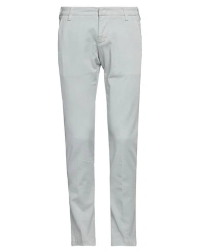 Shop Entre Amis Man Pants Light Grey Size 31 Cotton, Elastane