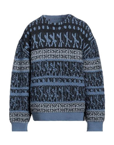 Shop Givenchy Man Sweater Pastel Blue Size Xl Wool
