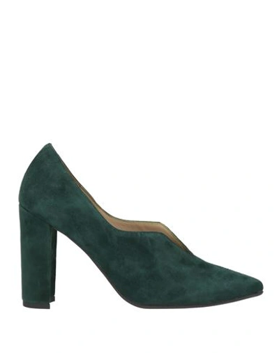 Shop Marian Woman Pumps Military Green Size 8 Soft Leather