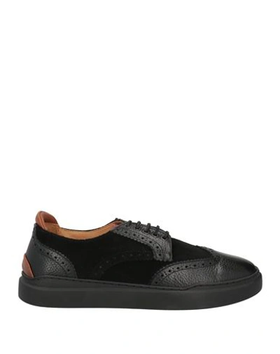 Shop Cerruti 1881 Man Lace-up Shoes Black Size 8 Soft Leather