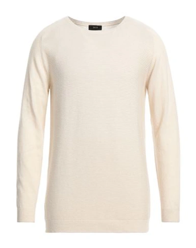 Shop Kaos Man Sweater Ivory Size L Polyamide, Wool, Viscose, Cashmere In White