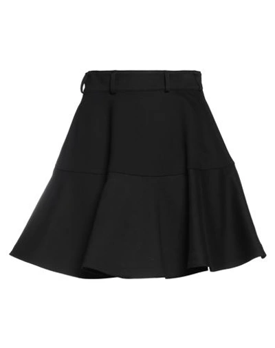 Shop Alice Miller Woman Mini Skirt Black Size 4 Viscose, Polyamide, Elastane