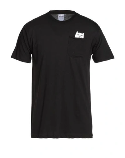 Shop Ripndip Lord Nermal Peace Pocket Tee Man T-shirt Black Size M Cotton