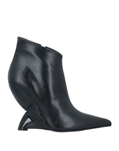 Shop Eddy Daniele Woman Ankle Boots Black Size 6 Soft Leather