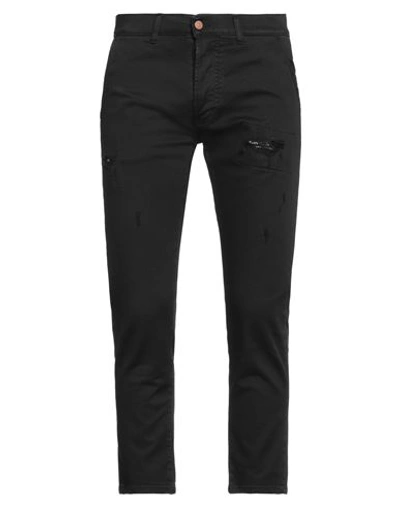 Shop Grey Daniele Alessandrini Man Jeans Black Size 29 Cotton, Elastane