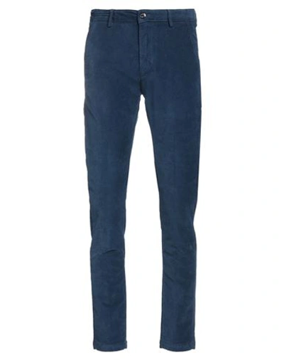 Yan Simmon Pants In Navy Blue