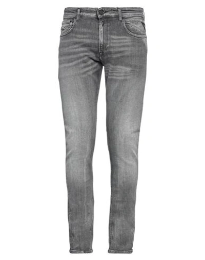 Shop Replay Man Jeans Black Size 30w-34l Cotton, Elastane