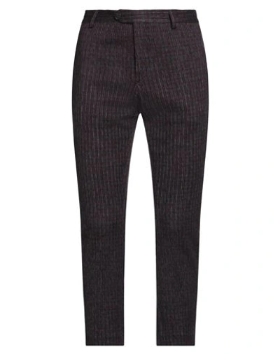 Shop Missoni Man Pants Garnet Size 32 Wool, Cotton, Polyamide In Red