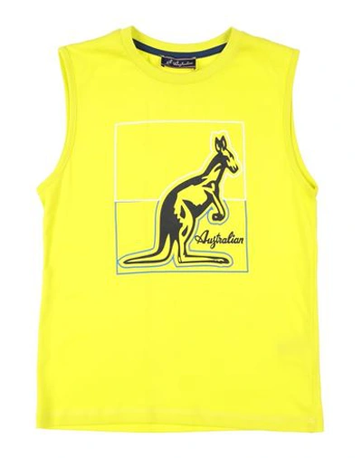 Shop Australian Toddler Boy T-shirt Acid Green Size 6 Cotton